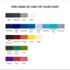 tank top color chart - Rainbow Six Siege Merch