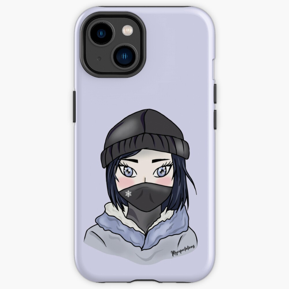 Frost Cute Fanart. Six Siege. Iphone Case - Rainbow Six Siege Merch