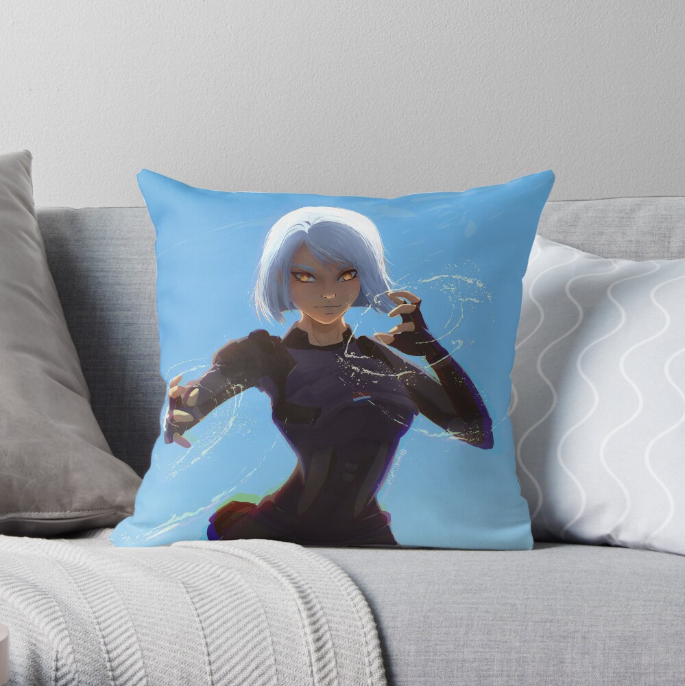 Lana In Her Gemini From Rainbow Six Siege Throw Pillow - Rainbow Six Siege Merch