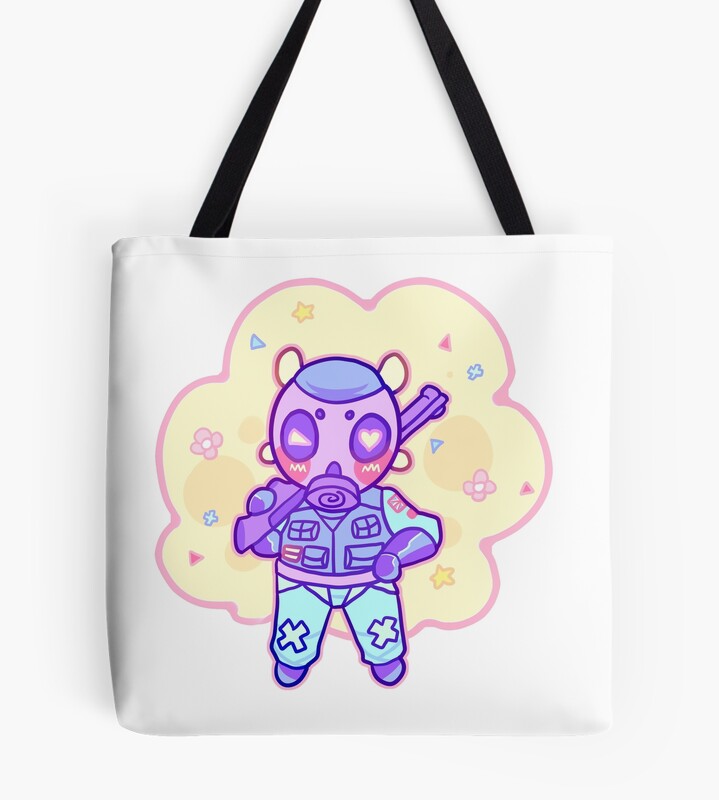 Rainbow Six Siege Pastel Smoke Tote Bag - Rainbow Six Siege Merch