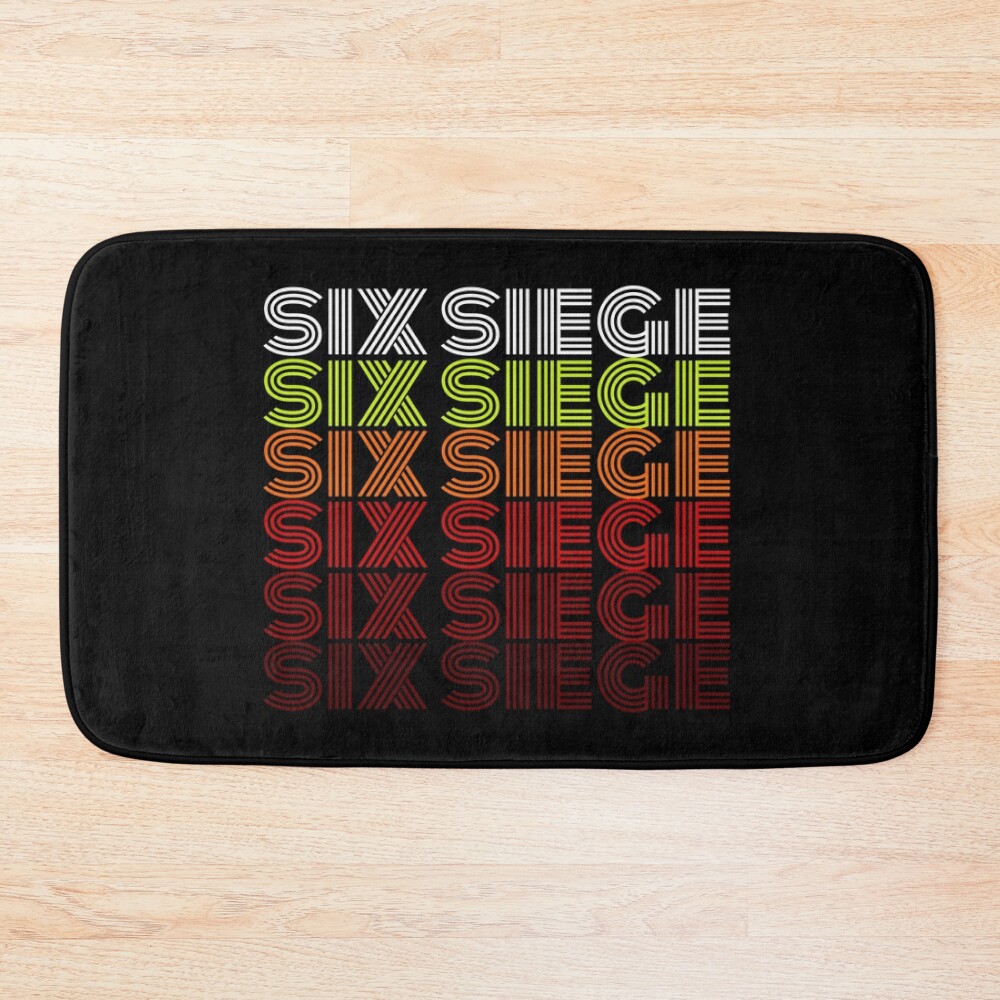 Rainbow Six Siege Vintage Bath Mat - Rainbow Six Siege Merch